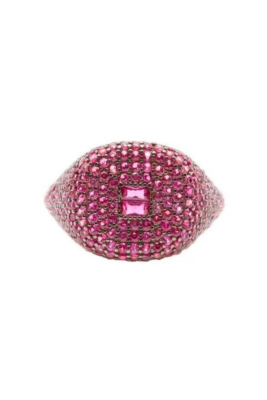 Accesorios Fetiche Suances | Anillo Piedras Fucsia