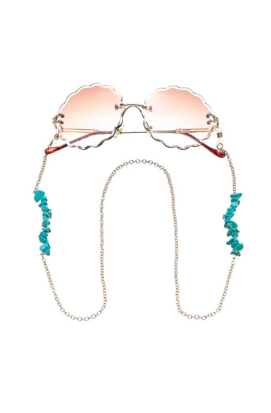 Accesorios Fetiche Suances | Cadena Gafas Boho Turquoise