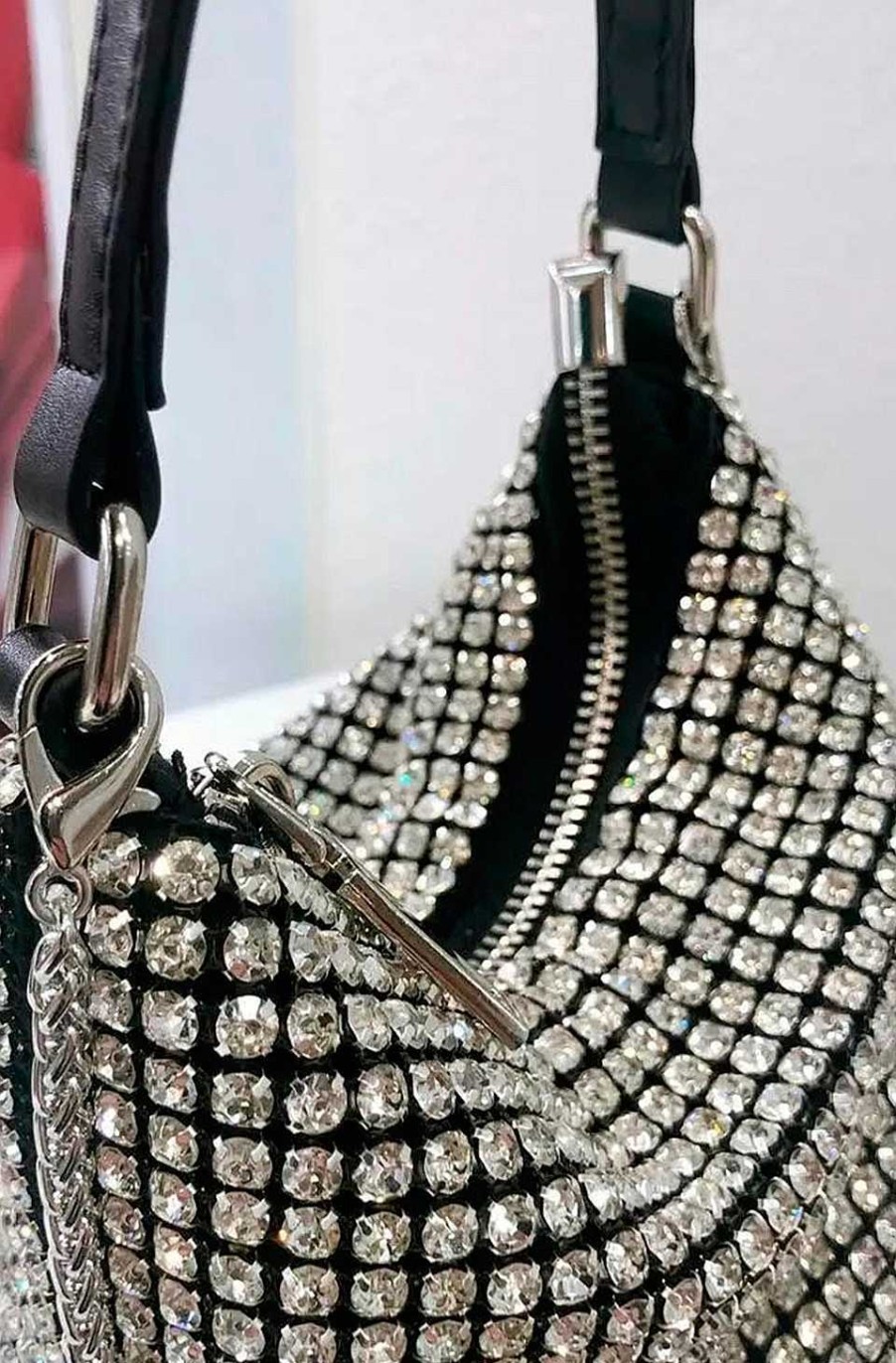 Bolsos Fetiche Suances | Bolso Diamantes Plata