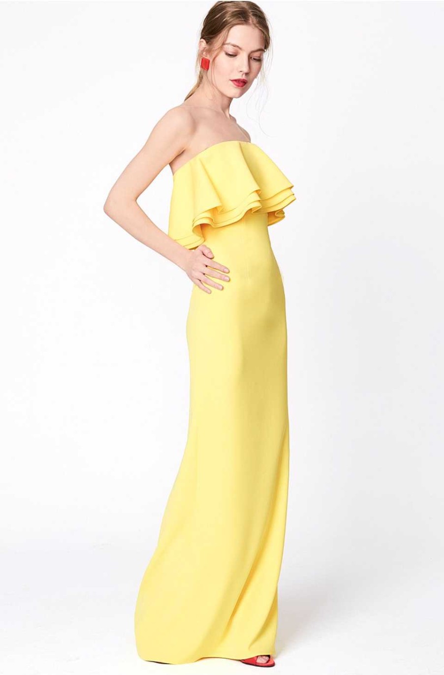 Ropa Fetiche Suances | Dress Celeste Yellow