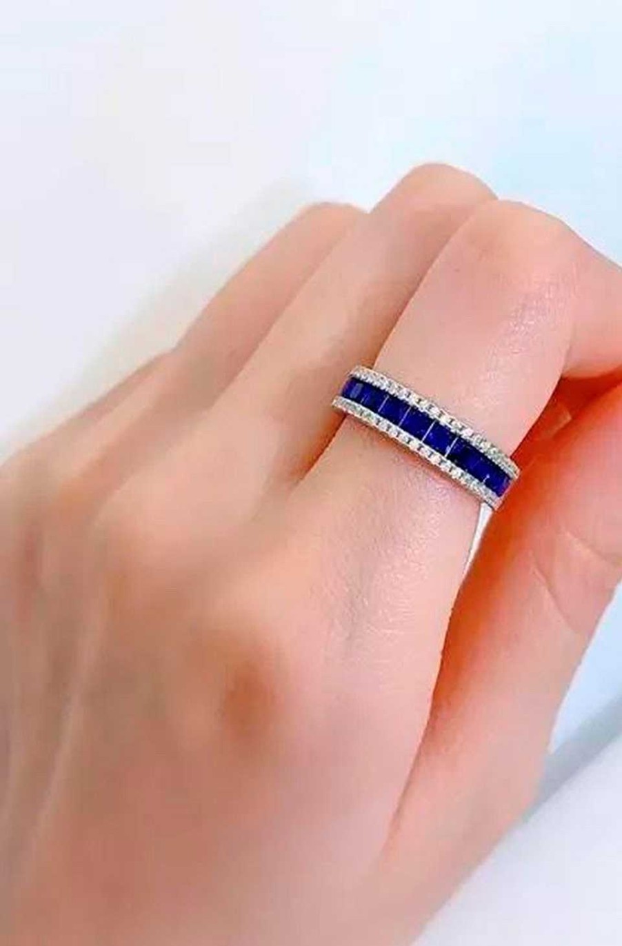 Accesorios Fetiche Suances | Anillo Princesa Zafiro Azul