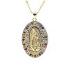 Accesorios Fetiche Suances | Collar Virgen Circonitas Multicolor