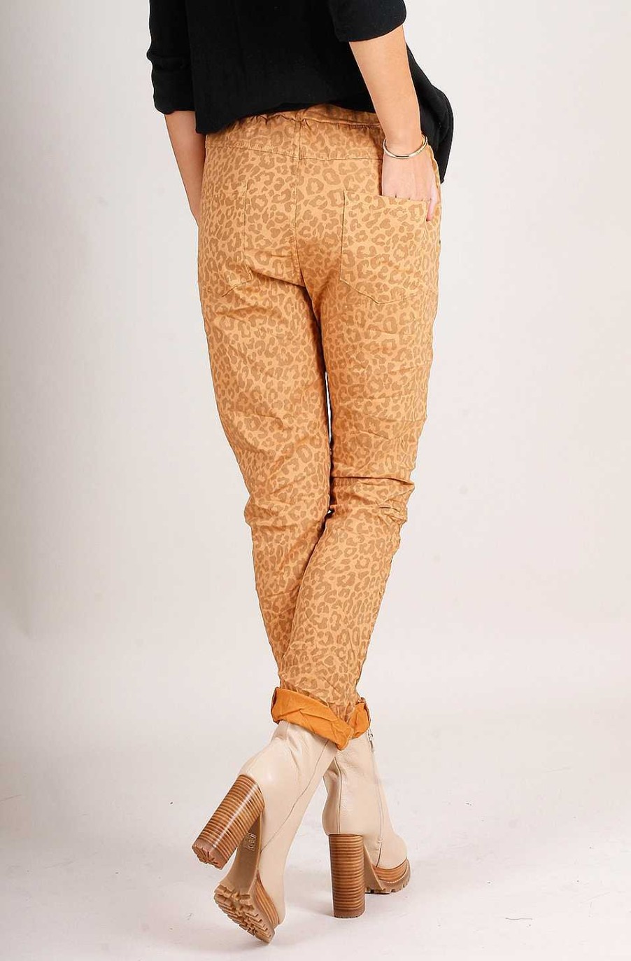 Ropa Fetiche Suances | Joggers Leopard Mustard