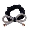 Accesorios Fetiche Suances | Goma De Pelo Negro Con Lazo Joya